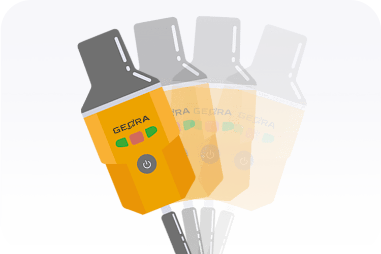 GEORA handheld GNSS RTK receiver for Surveying, Topography